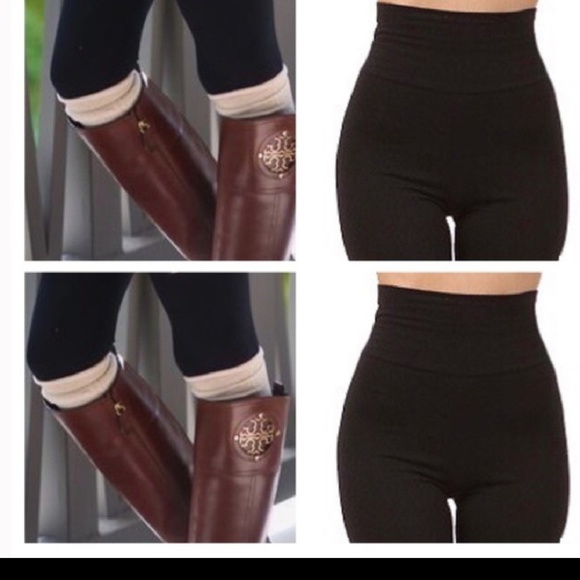 NITRO BOUTIQUE  Black High waist Leggings - Picture 3 of 3